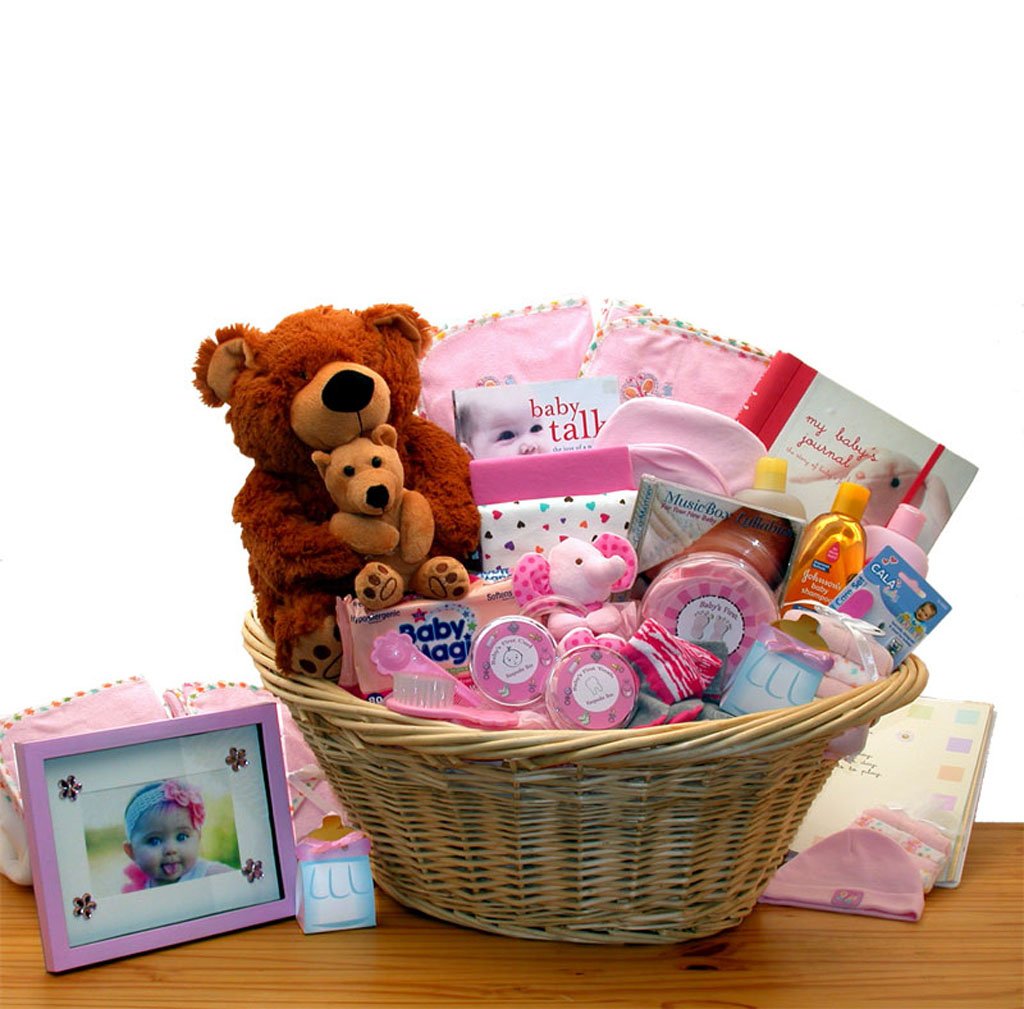 Deluxe Welcome Home Precious Baby Basket