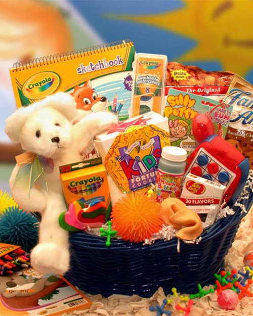 Kids Stop Activity Basket
