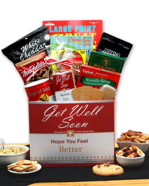 Chicken Noodle Soup Get Well Gift Box