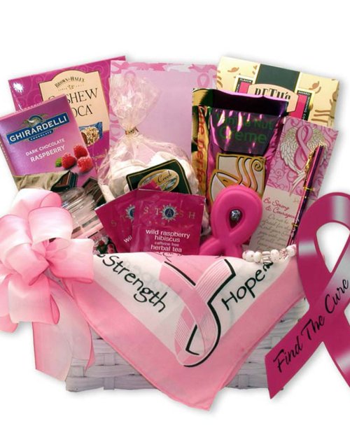 Find A Cure Breast Cancer Gift Basket