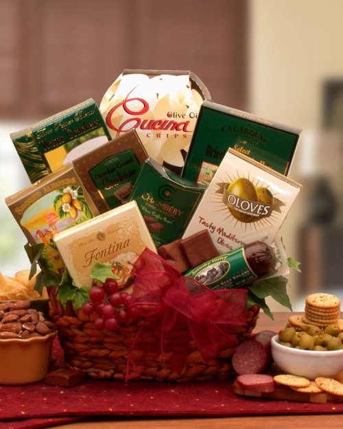 Vintage Gourmet Gift basket