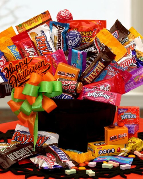 Happy Halloween Candy Cauldron Of Treats