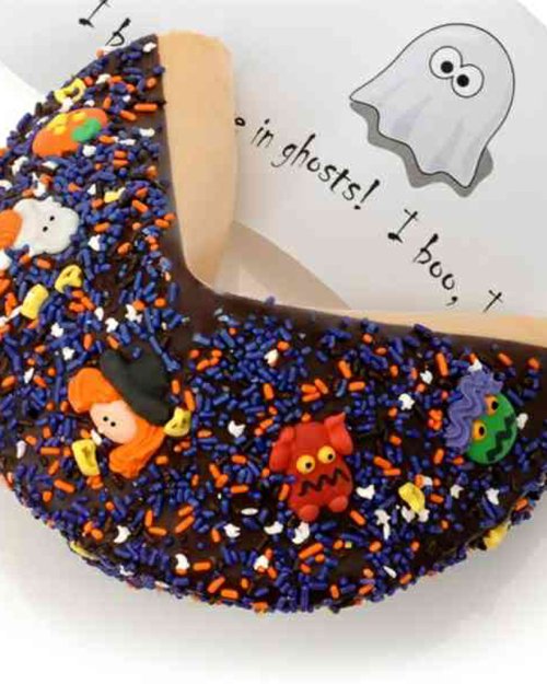 Giant Halloween Fortune Cookie