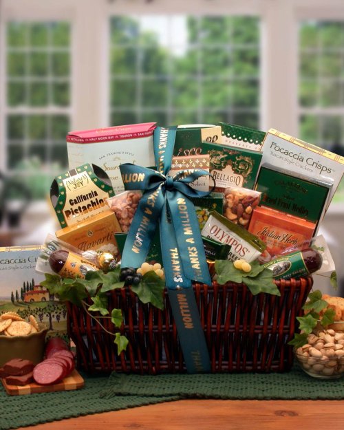Many Thanks! Gourmet Gift Basket