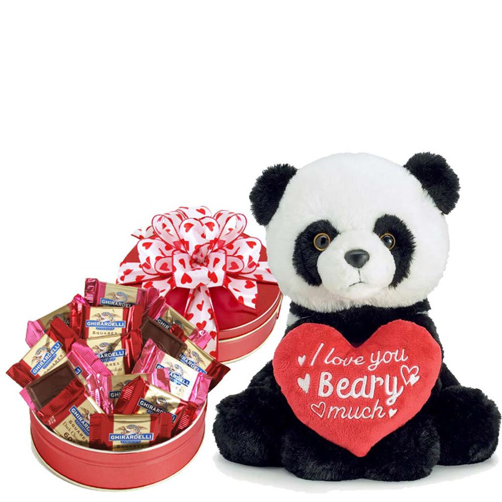 Love You Beary Much Panda Gift Set