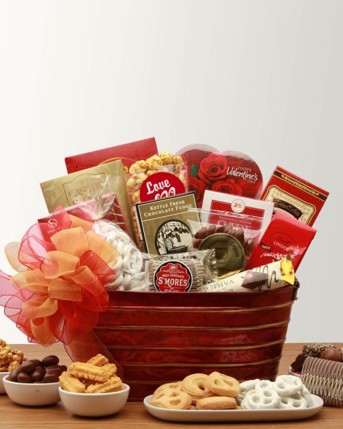 My Sweet & Spicey Valentine Gift Basket