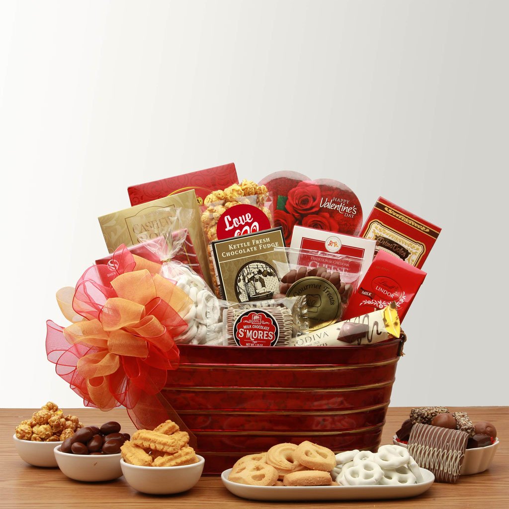 My Sweet & Spicey Valentine Gift Basket
