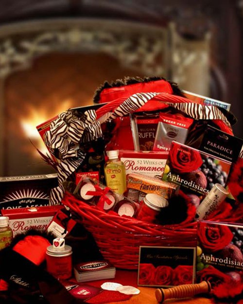 Naughty Nights Couples Romantic Gift Basket