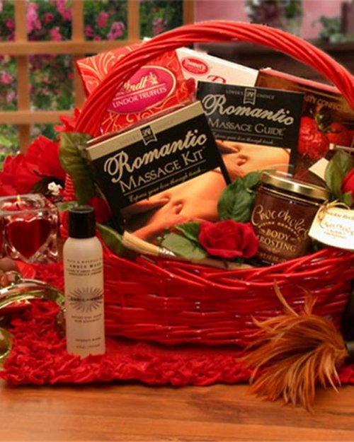 Romantic Massage Romance Gift Basket