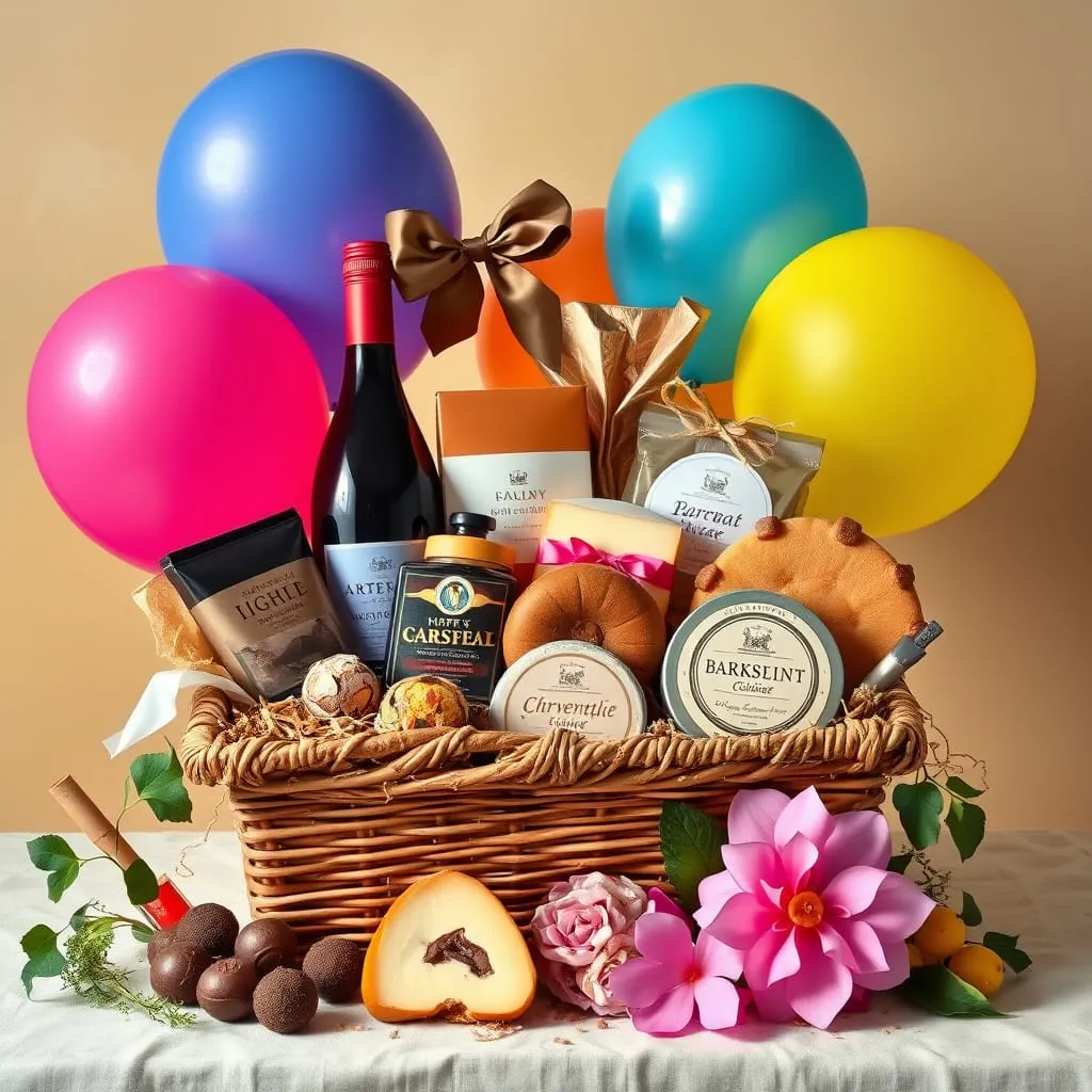 birthday basket birthday basket