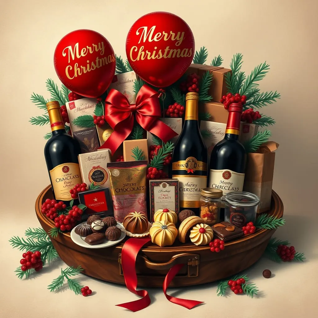 christmas basket christmas basket