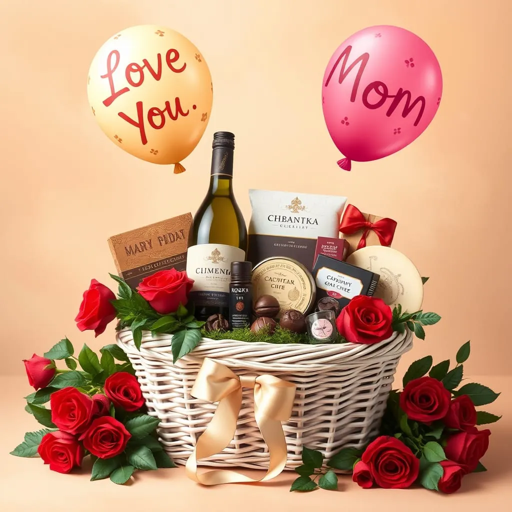 mother's day basket mother's day basket