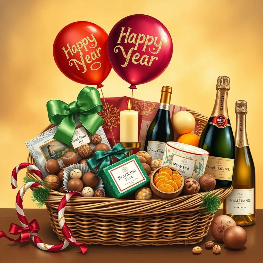 newyear basket newyear basket