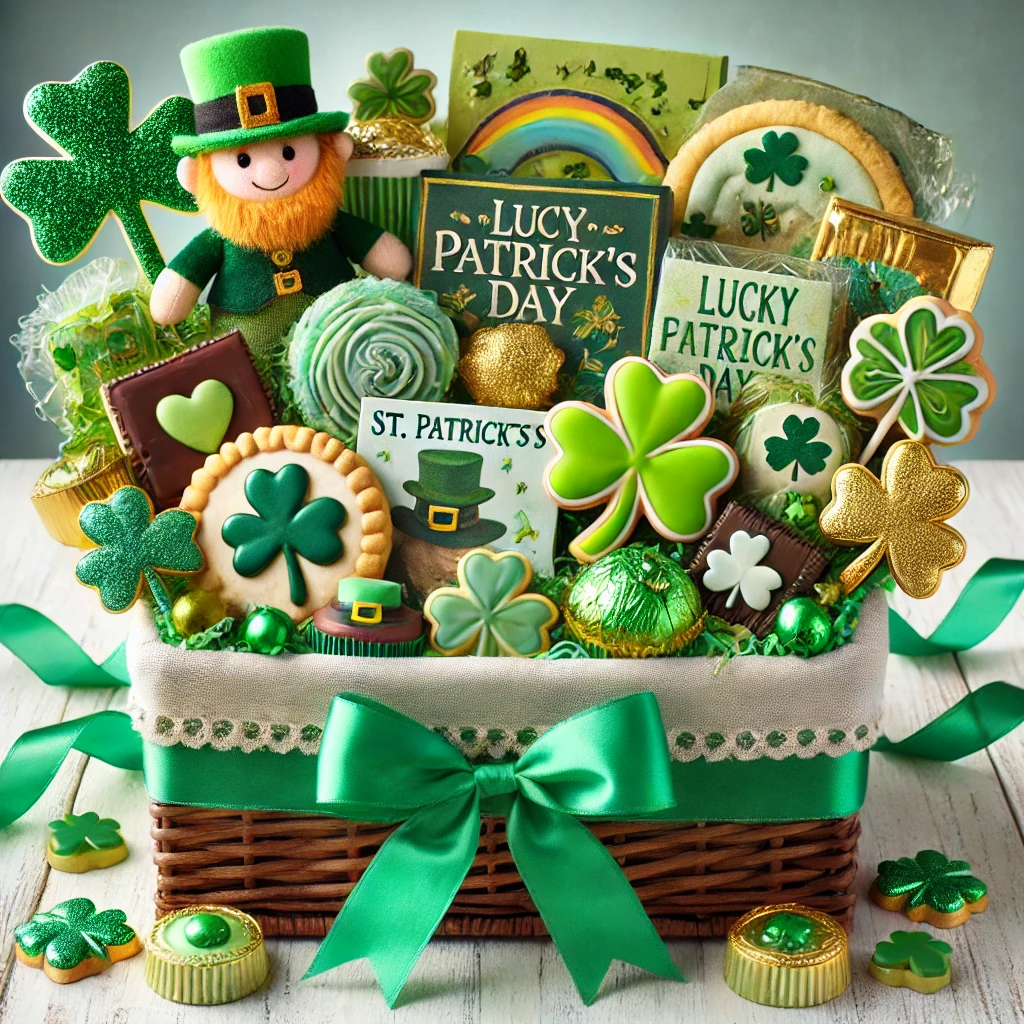 st. patrick basket st. patrick basket