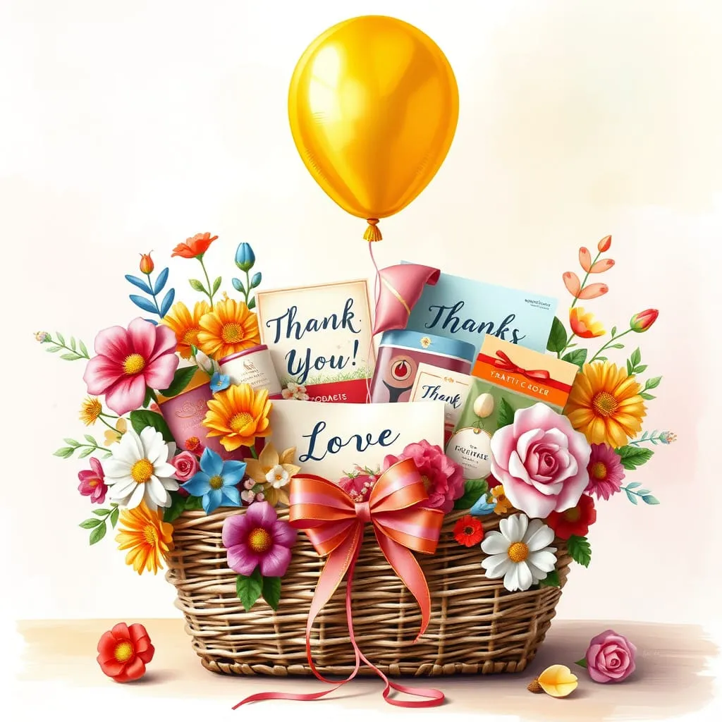 thank you basket thank you basket
