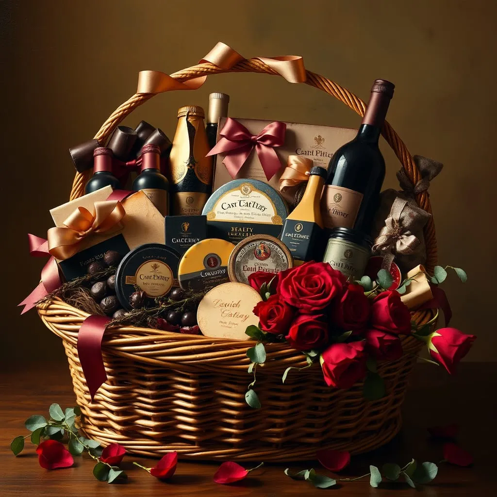 valentines day basket valentines day basket