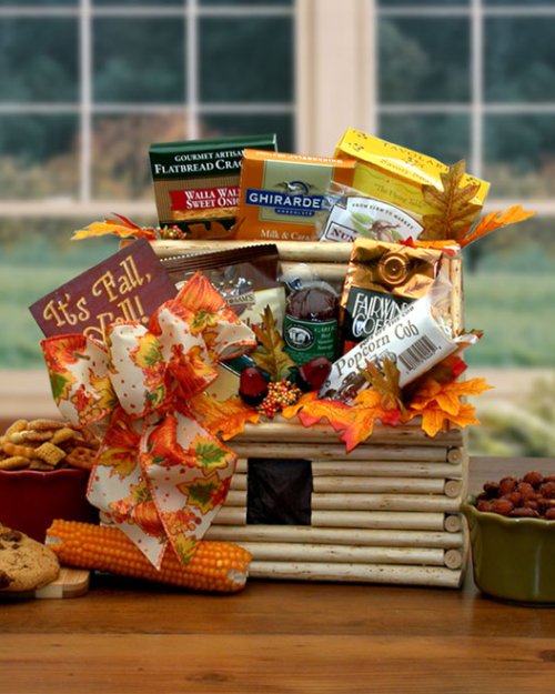 It's Fall Y'All Fall Log Cabin Gift