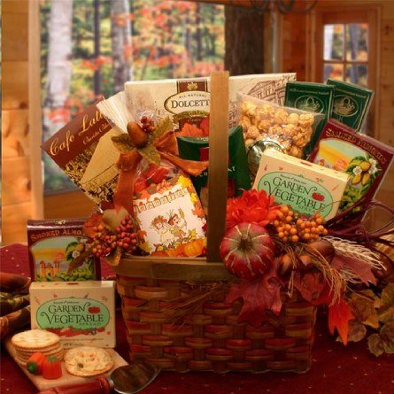 Harvest Blessings Gourmet Fall Gift Basket Harvest Blessings Gourmet Fall Gift Basket