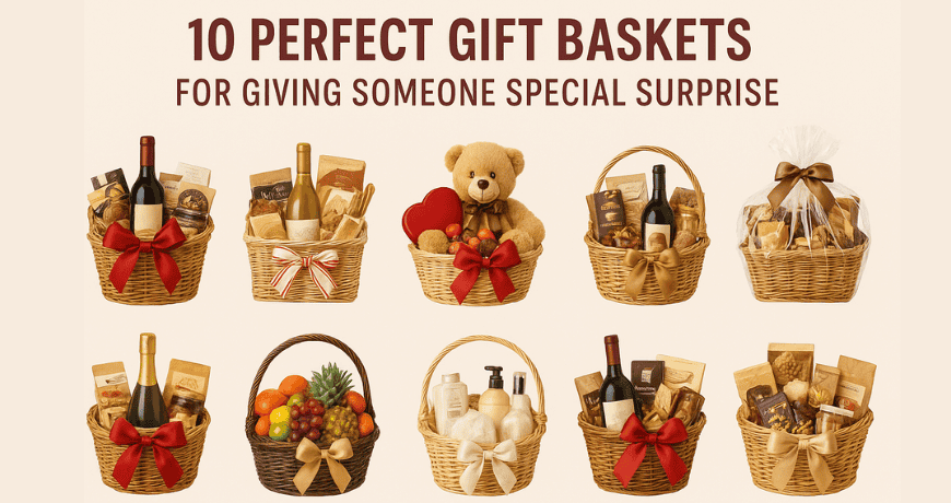 10 Perfect Gift Baskets for Giving Someone Special Surprise